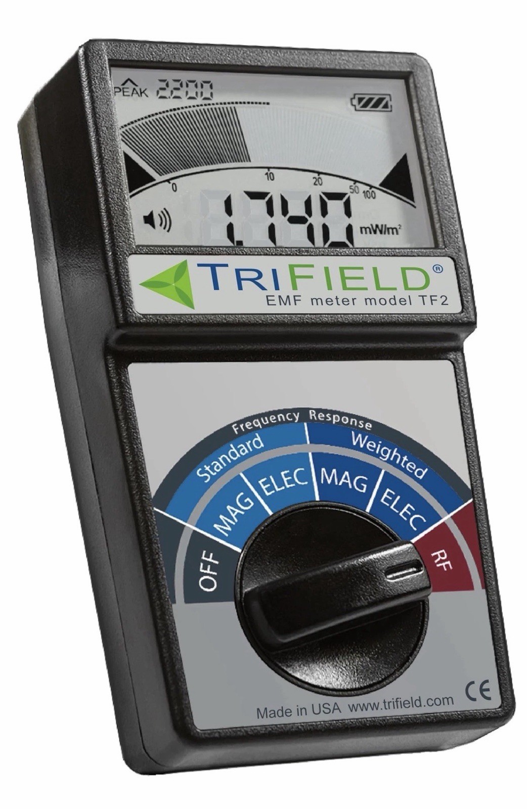 EMF Meter Model TF2 – Made in USA - #1 Handheld EMF Detector for Magnetic/Ele...