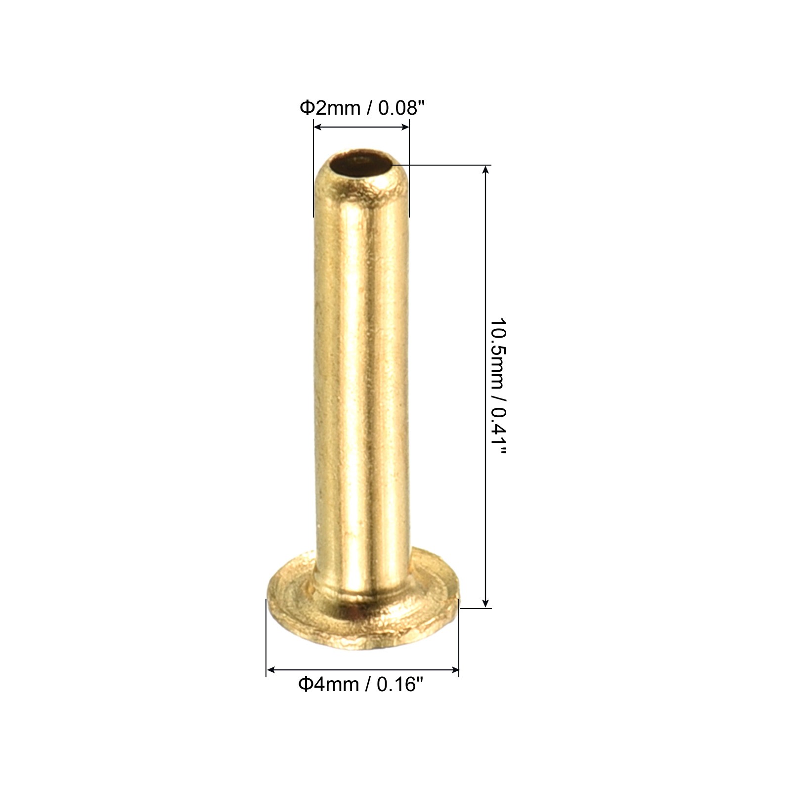 10pcs 2mm Tube Brass Compression Insert Tube Support Compression Sleeve Fitting