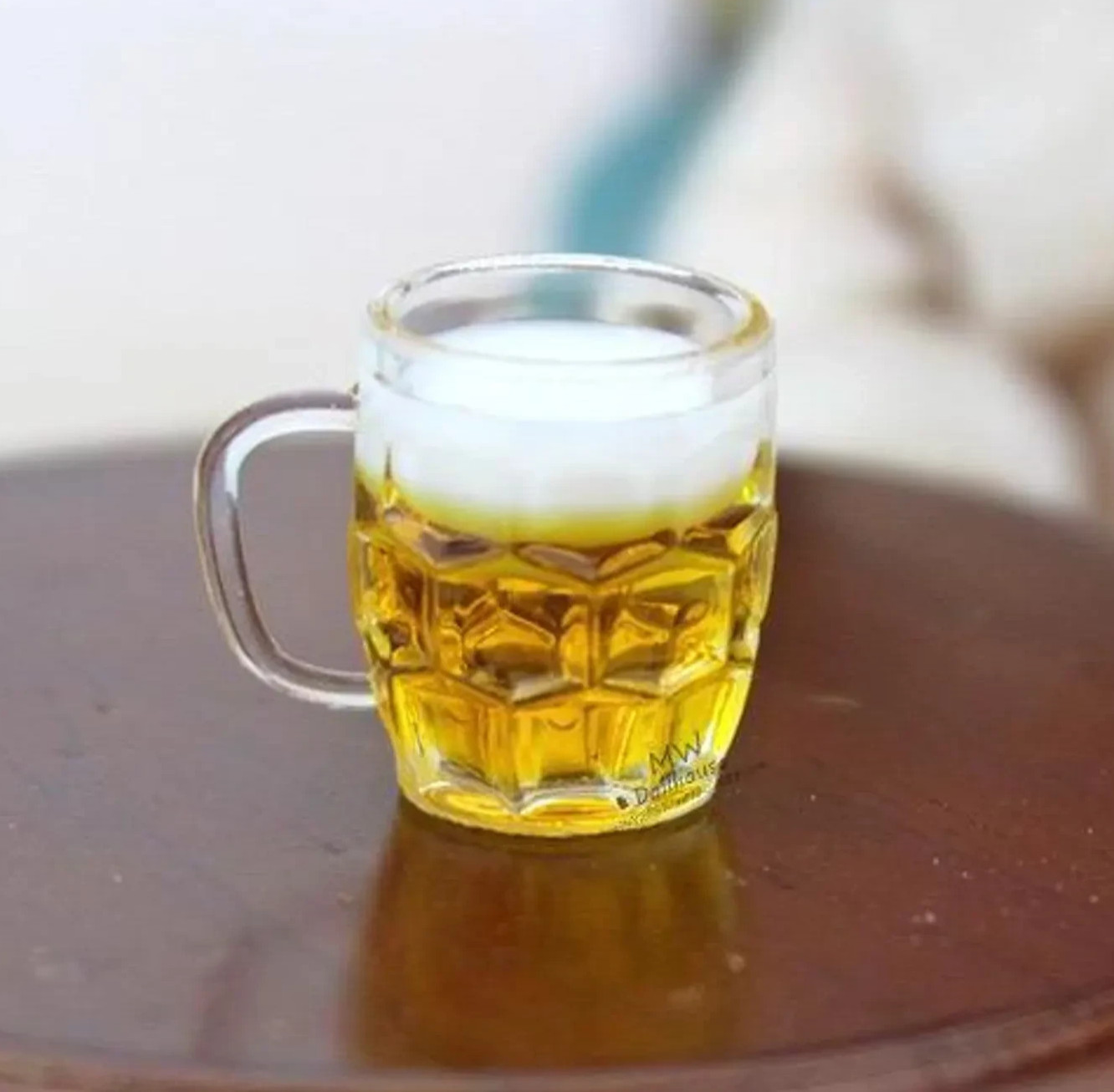 RC 1/10 1/12 Scale Accessories BEER MUGS W/ Beer (4) GLASS