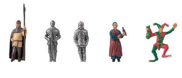Faller 151631 HO Scale In the Castle -- pkg(5)