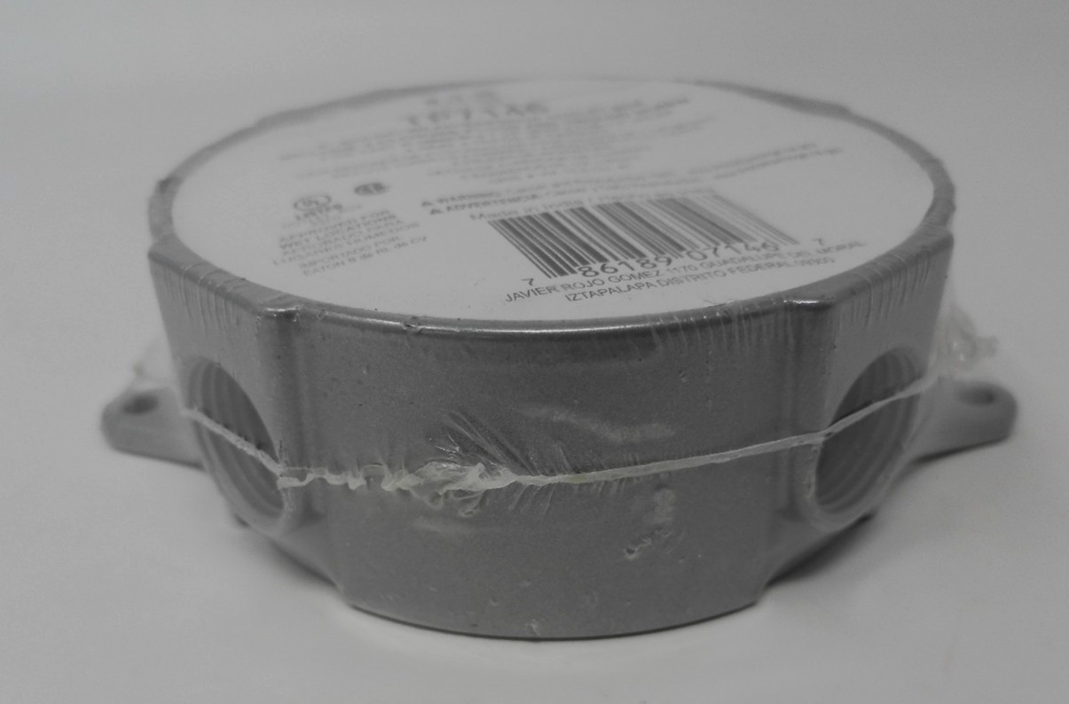 Weatherproof Outlet Box EATON TP7146 4" Round