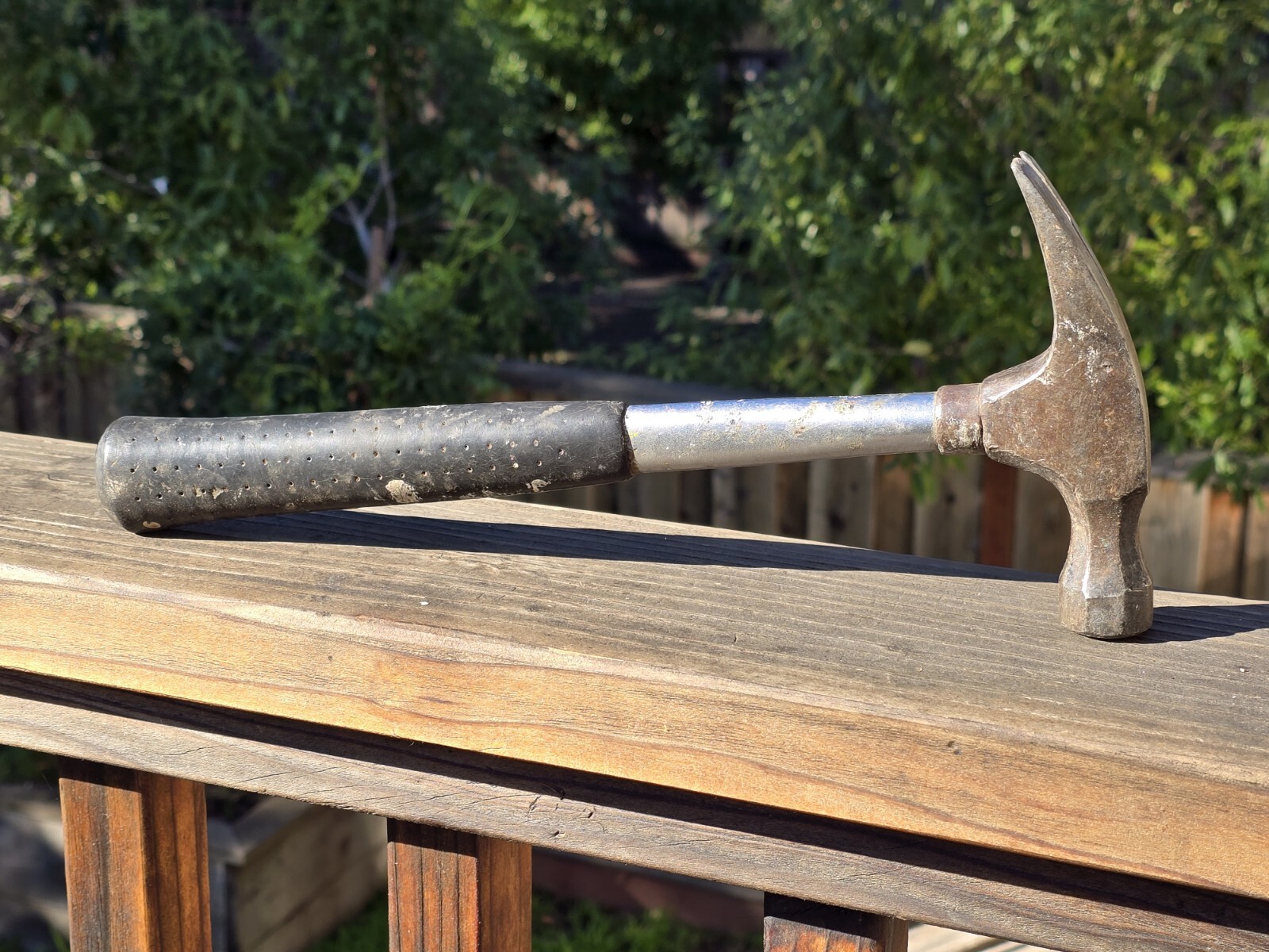 16 oz True Temper A16R Rocket Straight Claw Hammer w/Rubber Grip Steel Handle
