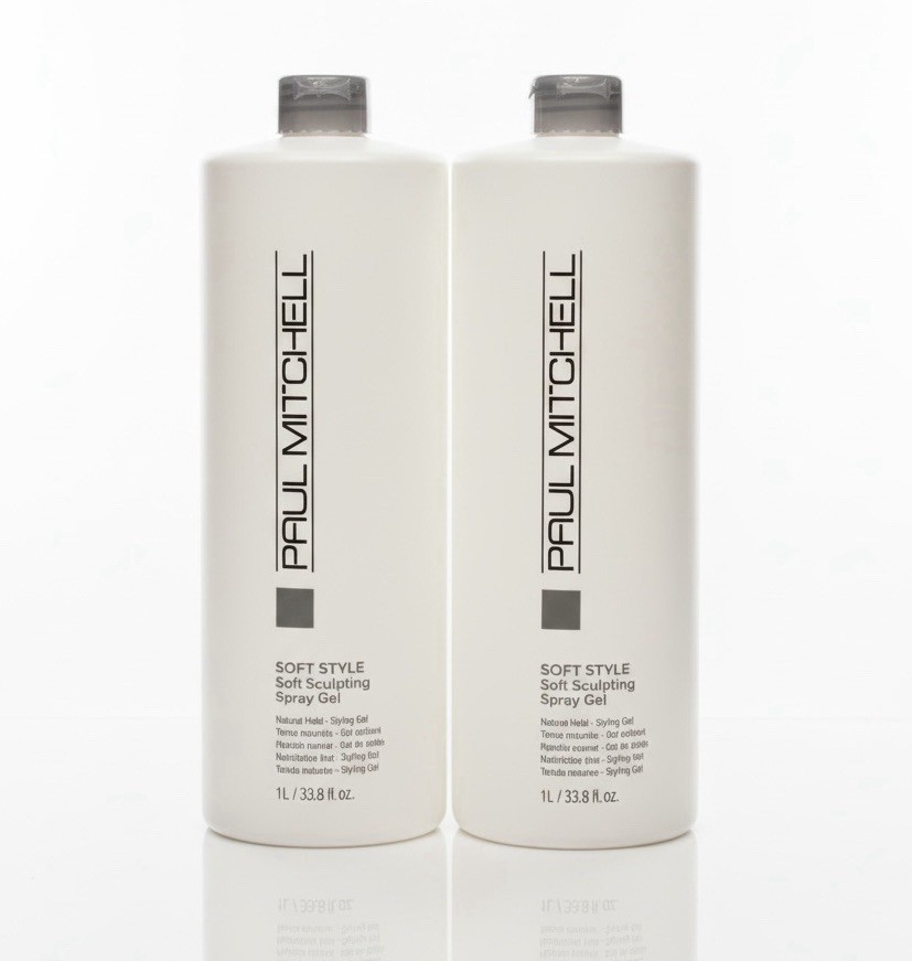 Paul Mitchell Soft Style Soft Sculpting Spray Gel 33.8 oz PACK OF 2 - NEW