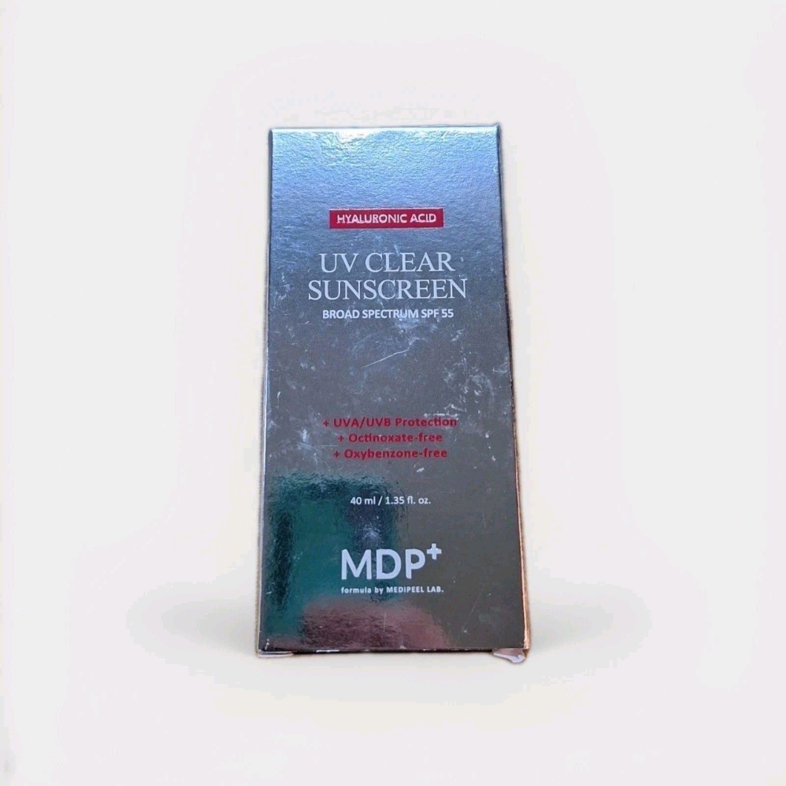 Medipeel Peptide 9 UV Clear Sunscreen SPF 55, 1.35 Fl Oz New Sealed