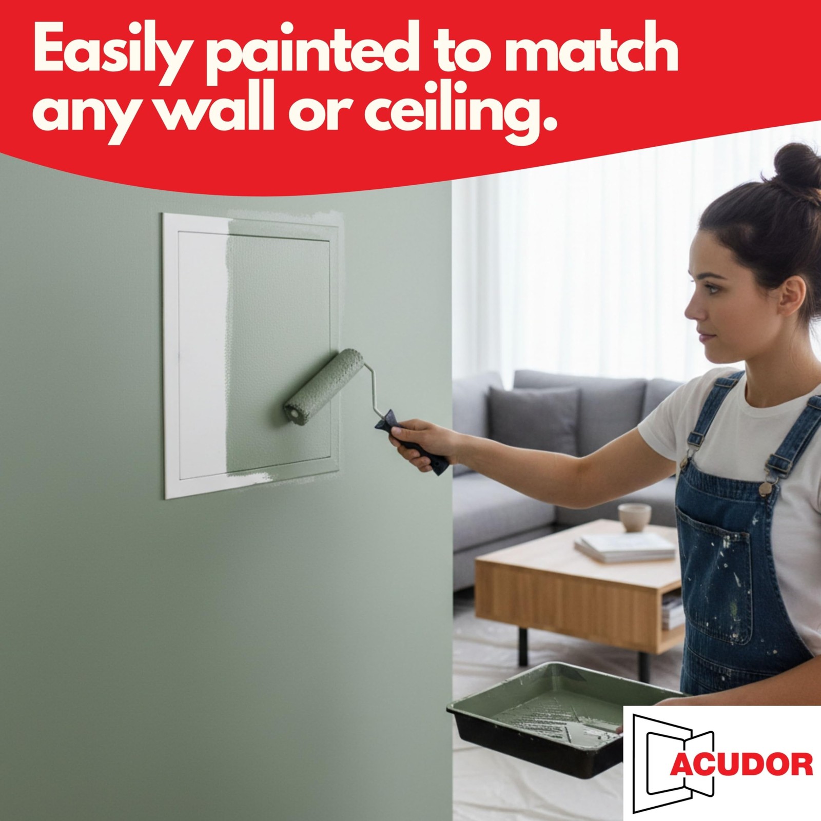 Access Panel for Drywall - Wall & Ceiling Plumbing and Electrical Hinged Acce...