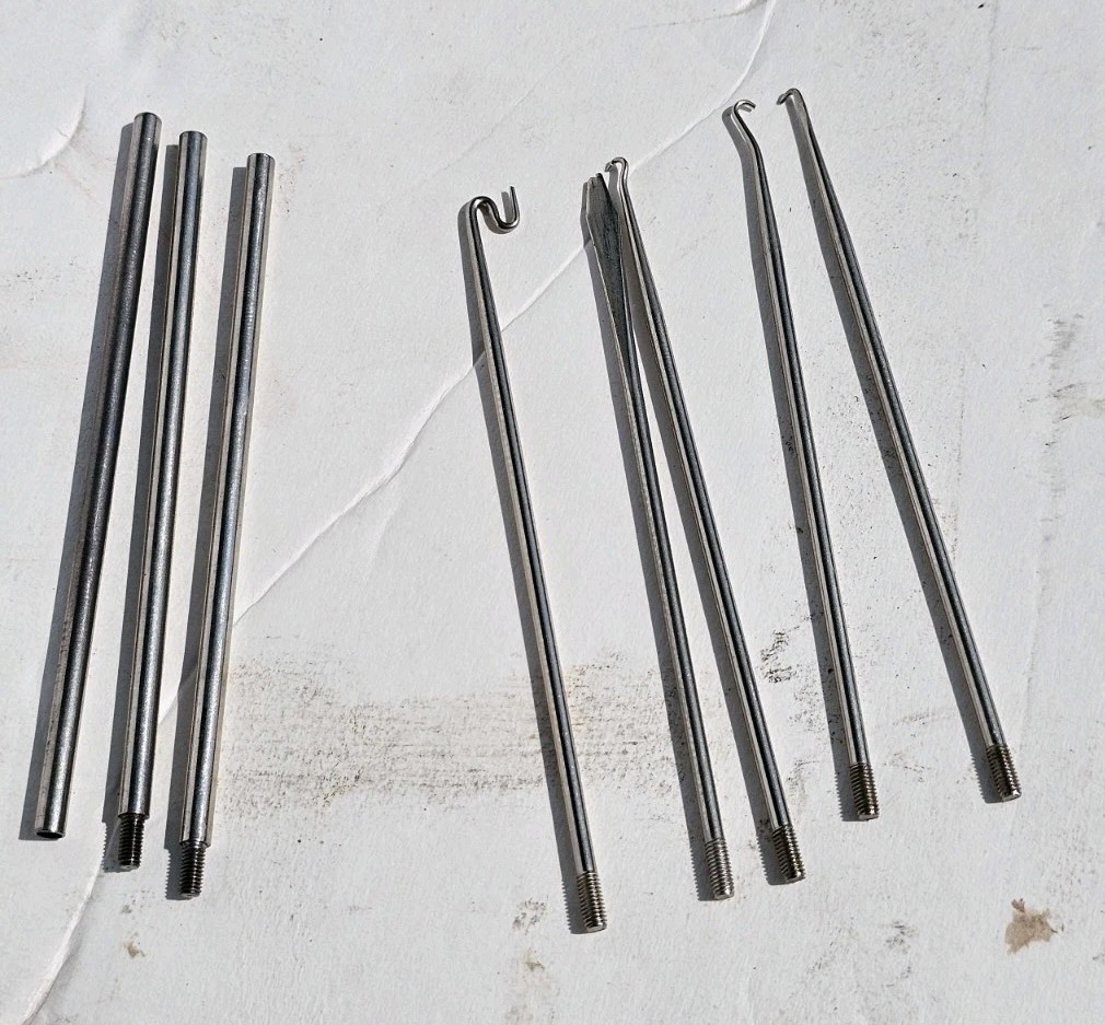 Drewsicke 8 Piece Spring Hook And Puller Set Germany