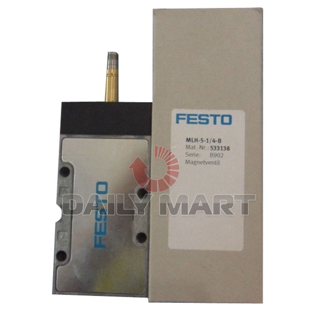Festo MLH-5-1/4-B Solenoid Valve New in Box NIB Free Ship