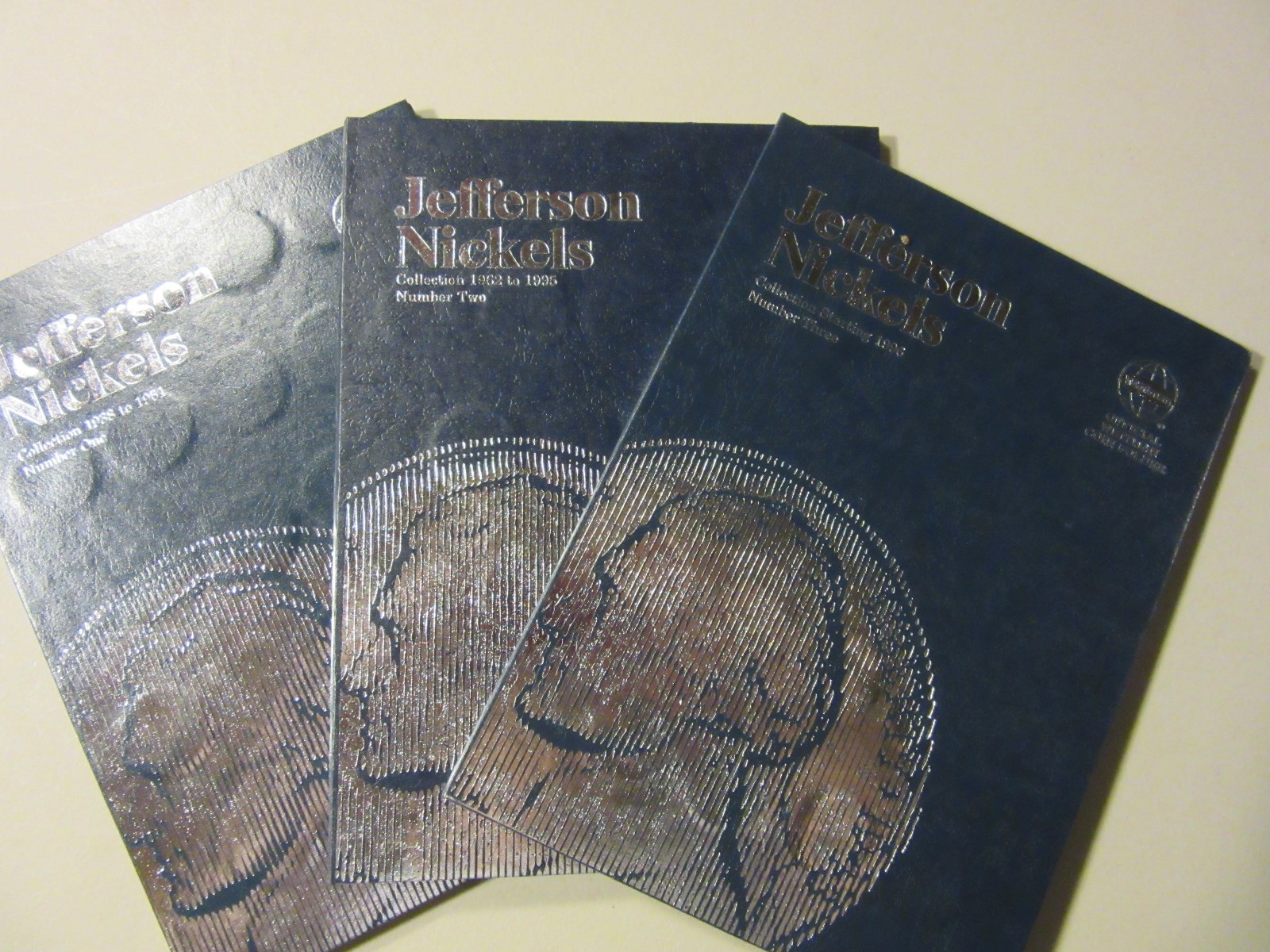 OLD TIMER JEFFERSON NICKEL SET  1938-2015 PDS 174 COINS new folders * BU 50-D *