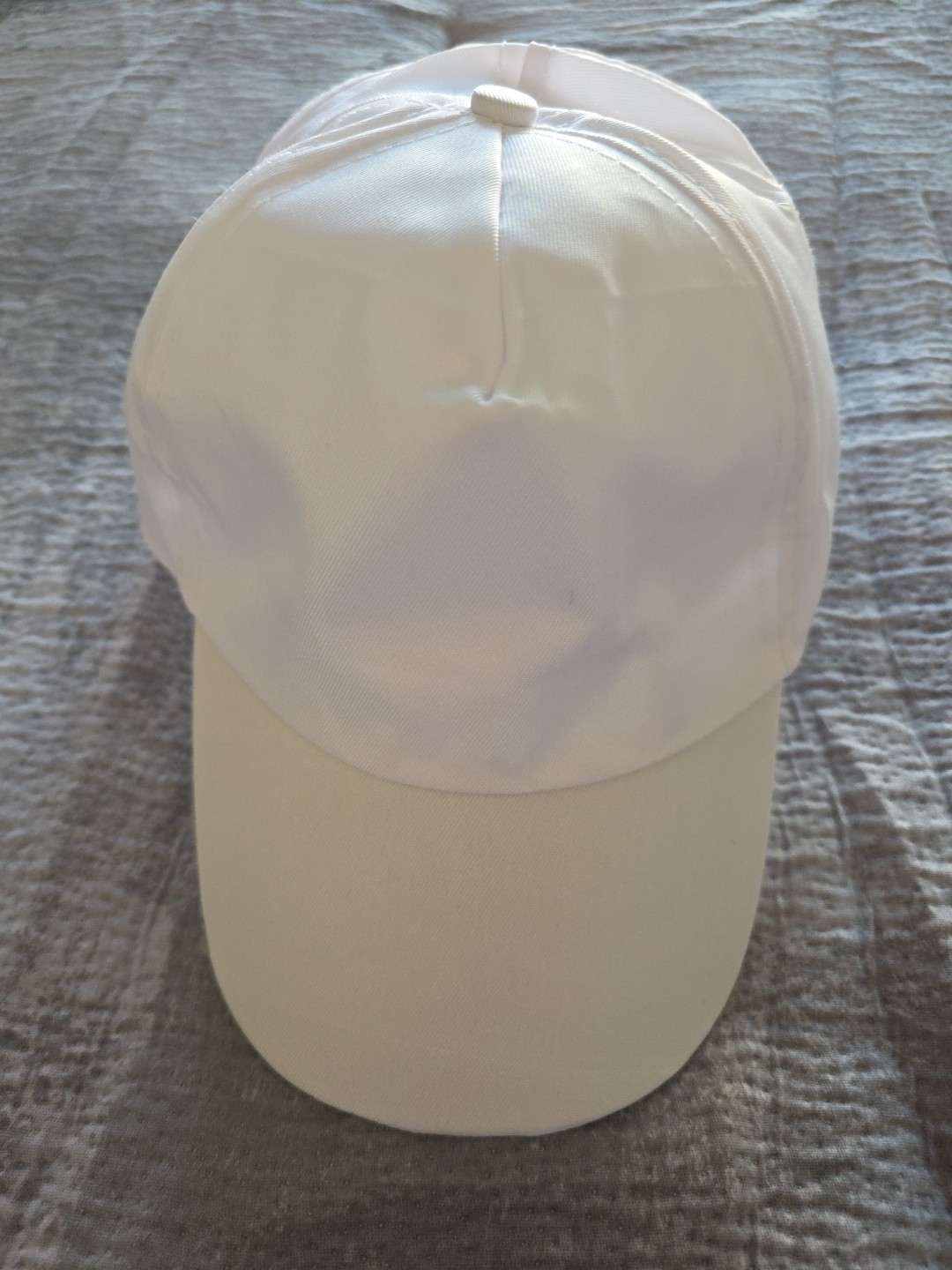 4 Solid White Kids Snapback Hats. Great For Fashion Decor