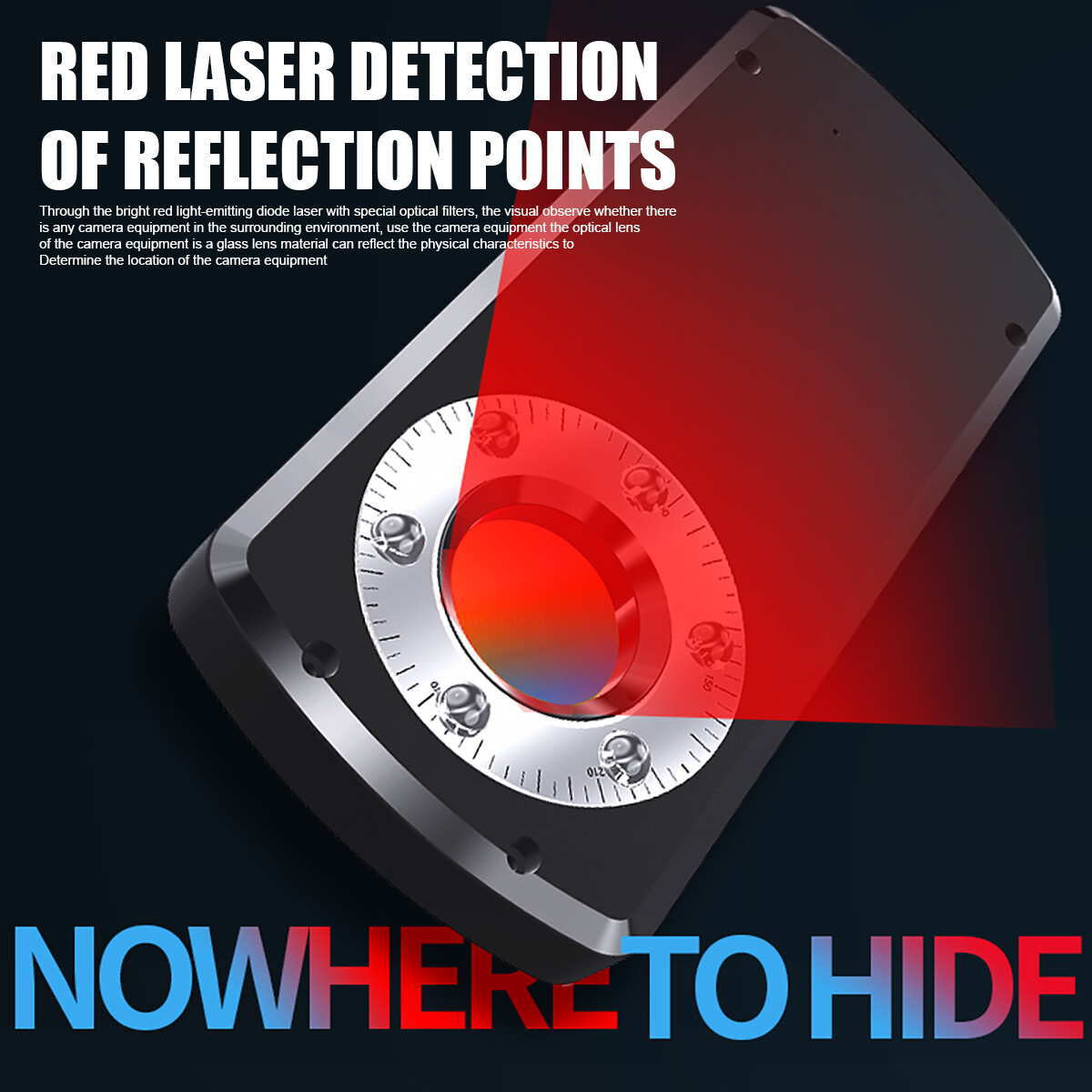 Long-Range Detection Detects Detector GPS Tracker Finder Scanner Device