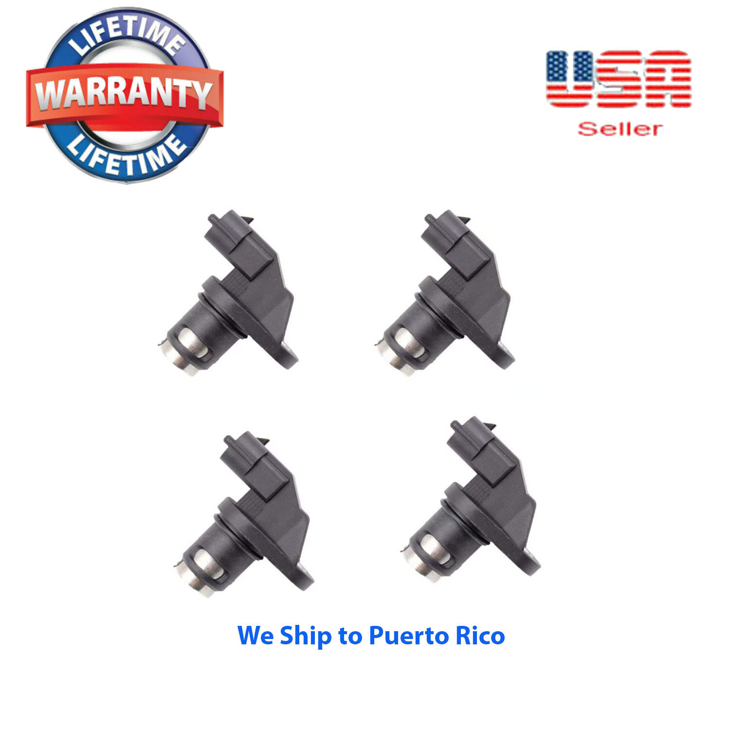 Set of 4 Engine Camshaft Position Sensor (CMP) Fits: Mercedes Chrysler Dodge