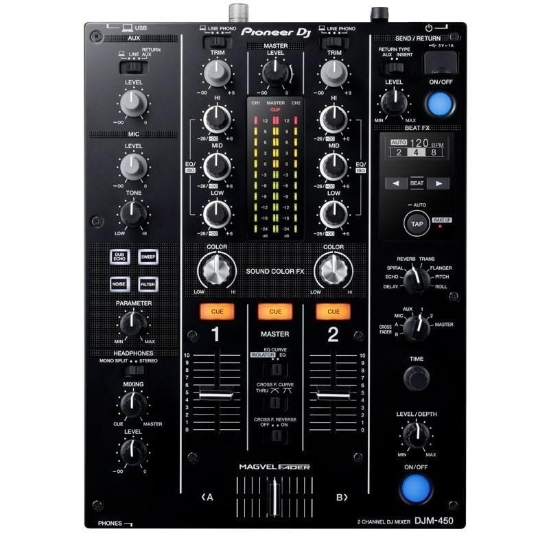 Pioneer DJM-450 Performance DJ Mixer 2-Channel New