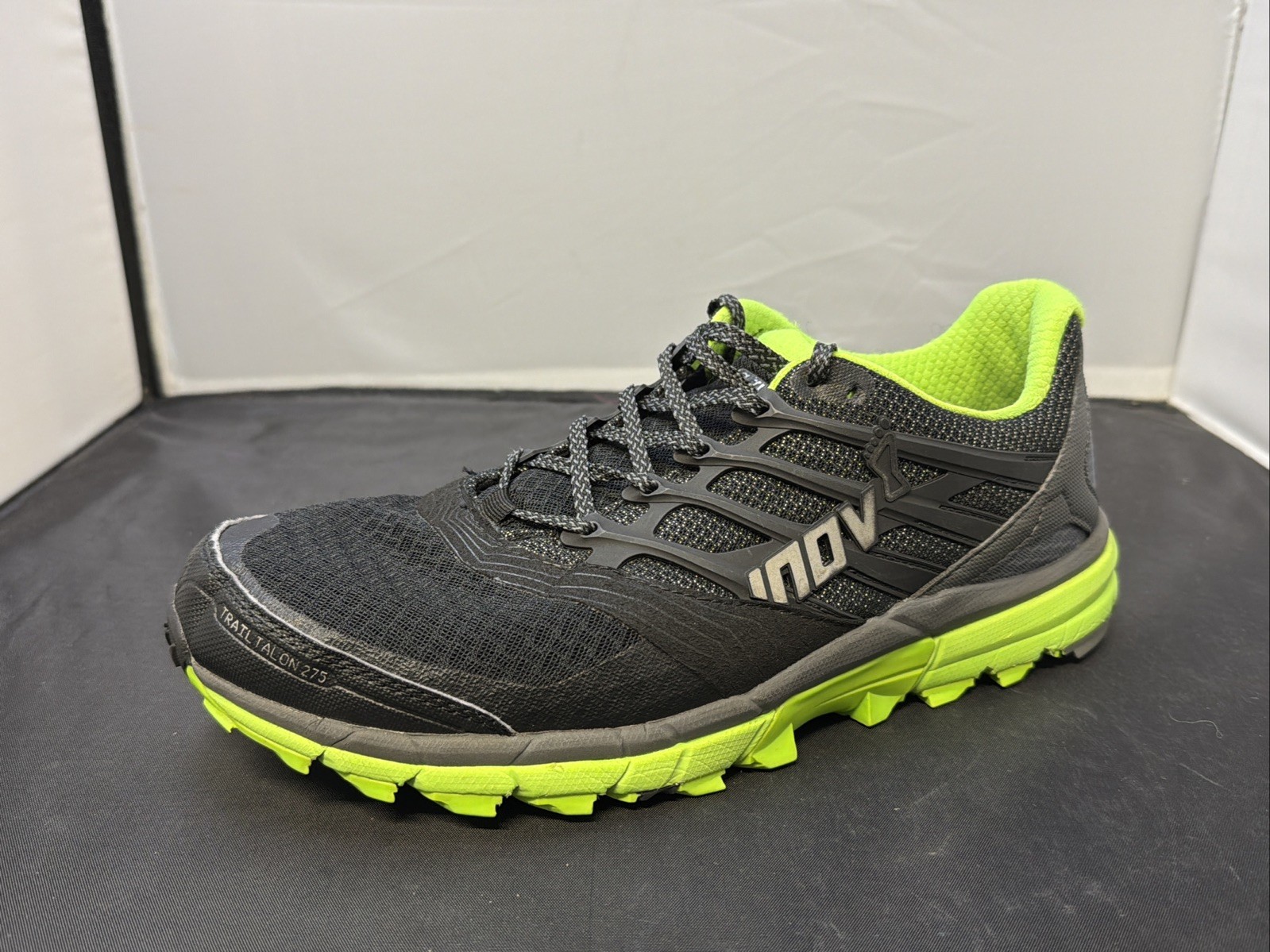 Inov-8 TrailTalon 275 Trail Running Shoes Mens Size 12.5 Green Rubber Sole