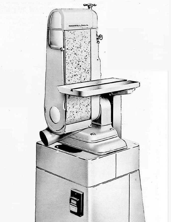Table & Support Mounting Bracket Rockwell Delta 6" x 48" Belt 12" Disc Sander