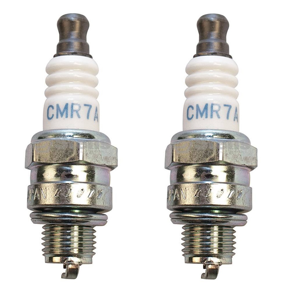 NGK 2 Pack of Genuine OEM Replacement Spark Plugs - CMR7A-2PK