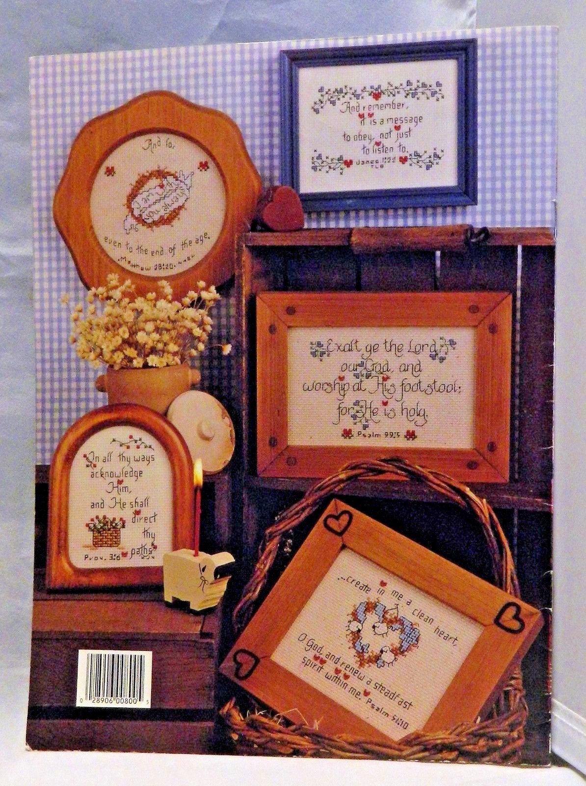 Short and Spiritual II Cross Stitch #800 Leisure Arts 10 Design Inspiration 1989
