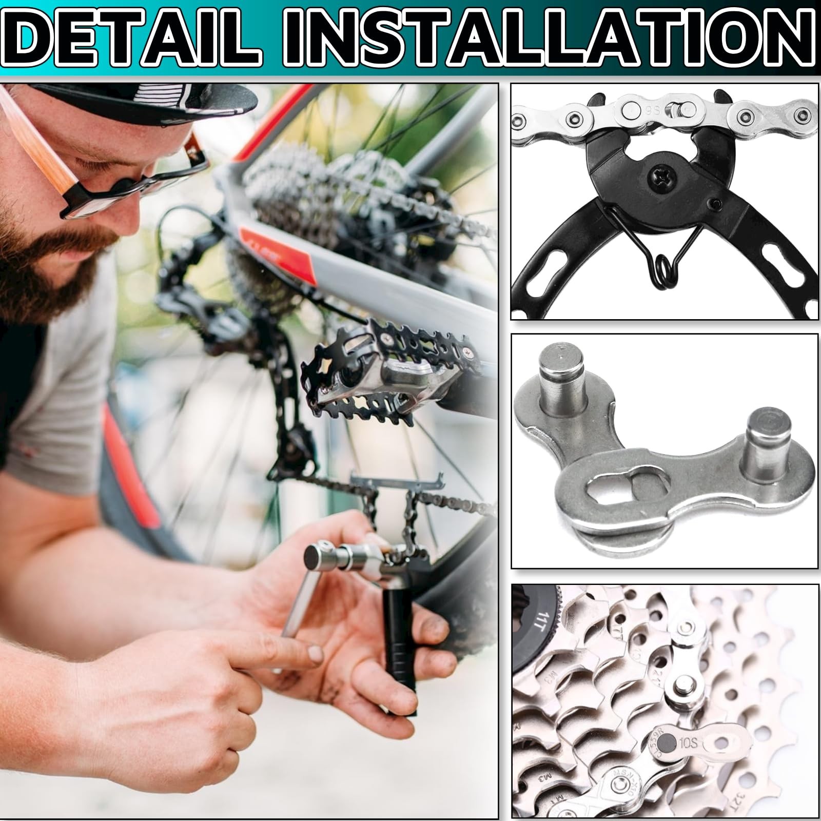 Missing Link 10 Pairs for 10 Speed Chain Master 10