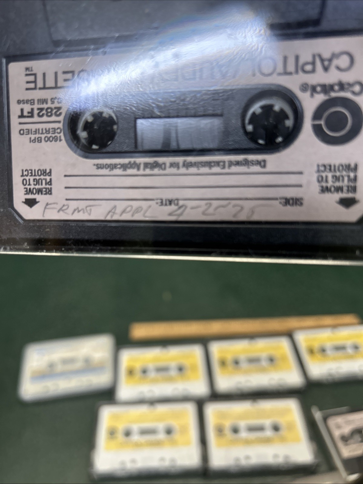 1970'/80's Vintage Computer Cassettes Software Tapes ?? Capitol Dattsette