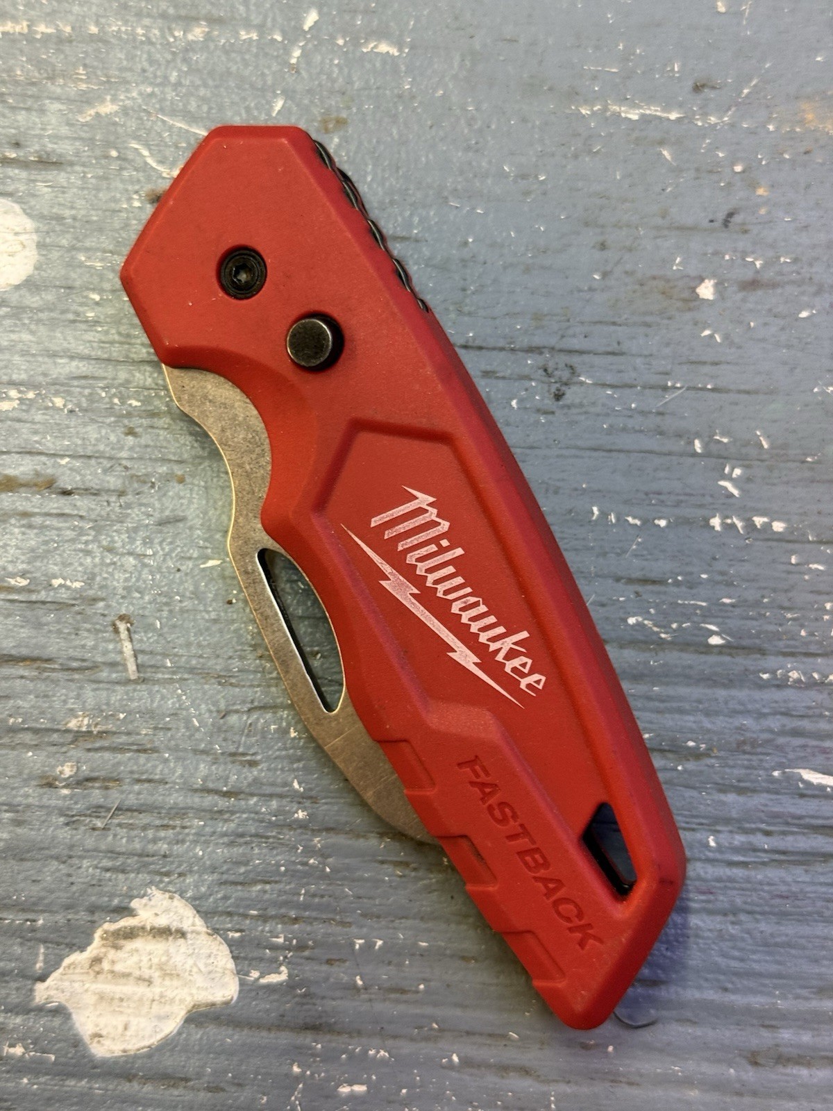 Milwaukee FastBack 48-22-1525 Hawkbill Folding Knife Multiple Available Used