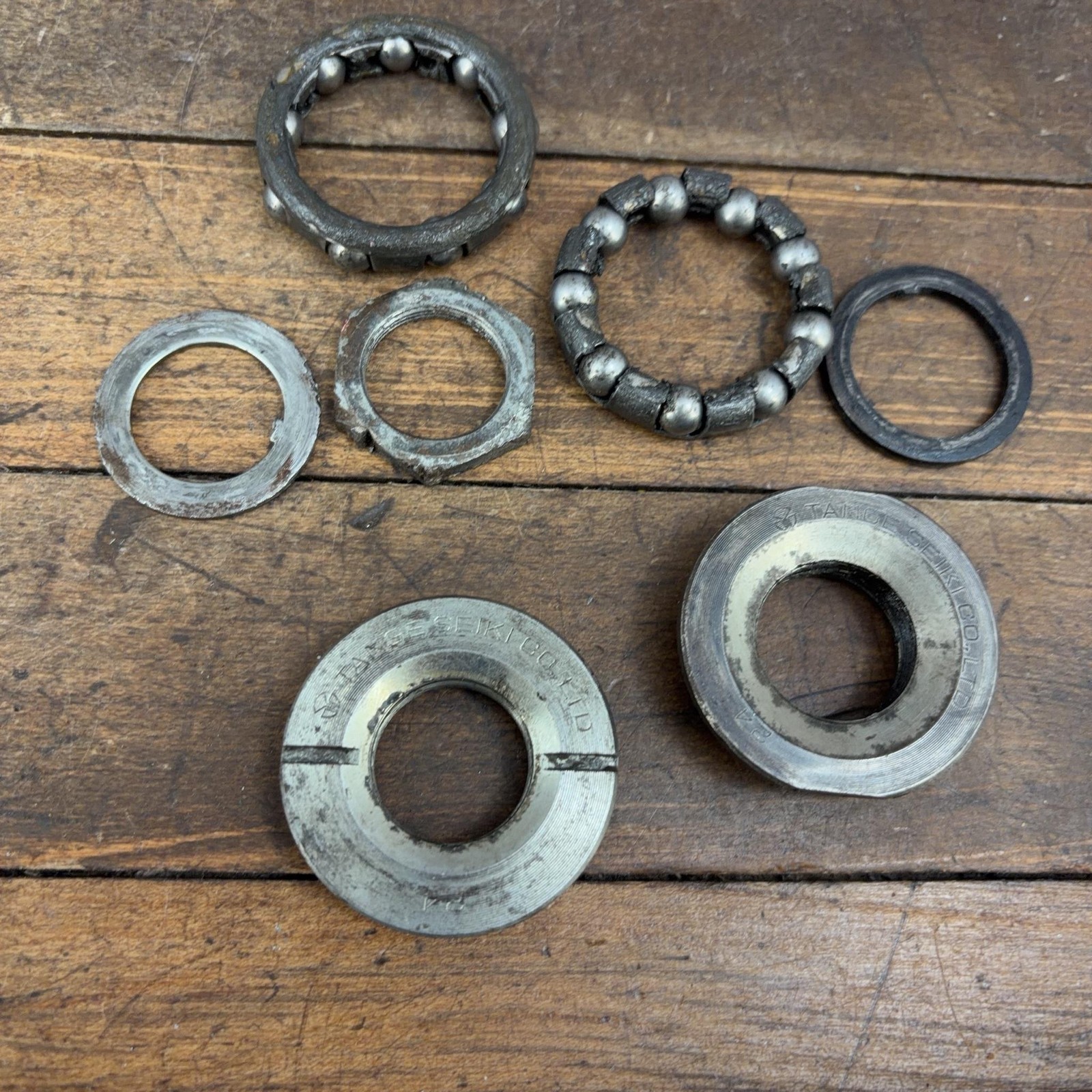 Vintage Tange Seiki BMX Bottom Bracket Parts 1979 FIts Old School Mongoose