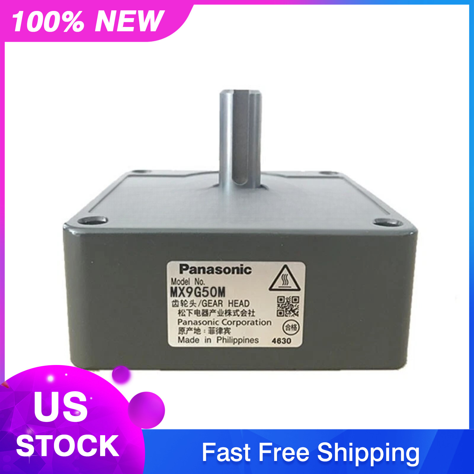 1pc NEW Panasonic MX9G50M Motor Gear Head