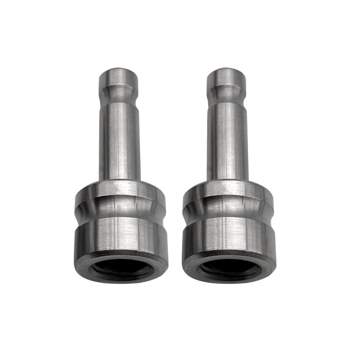 2PCS STAINLESS STEEL ADAPTER FOR LE*IC PRISM SWISS STYLE ADAPTER PRISM SURVEYING