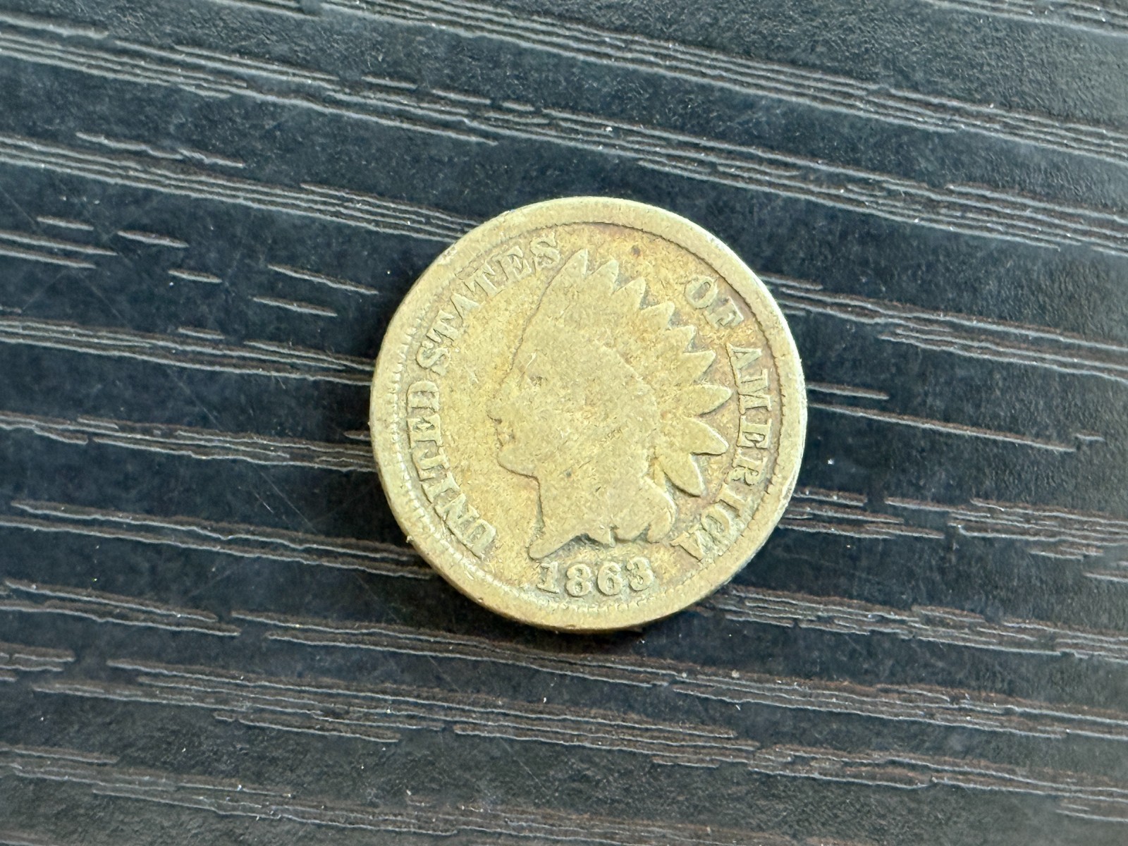 1863 Indian Head Penny One Cent Coin 1c - ME5061