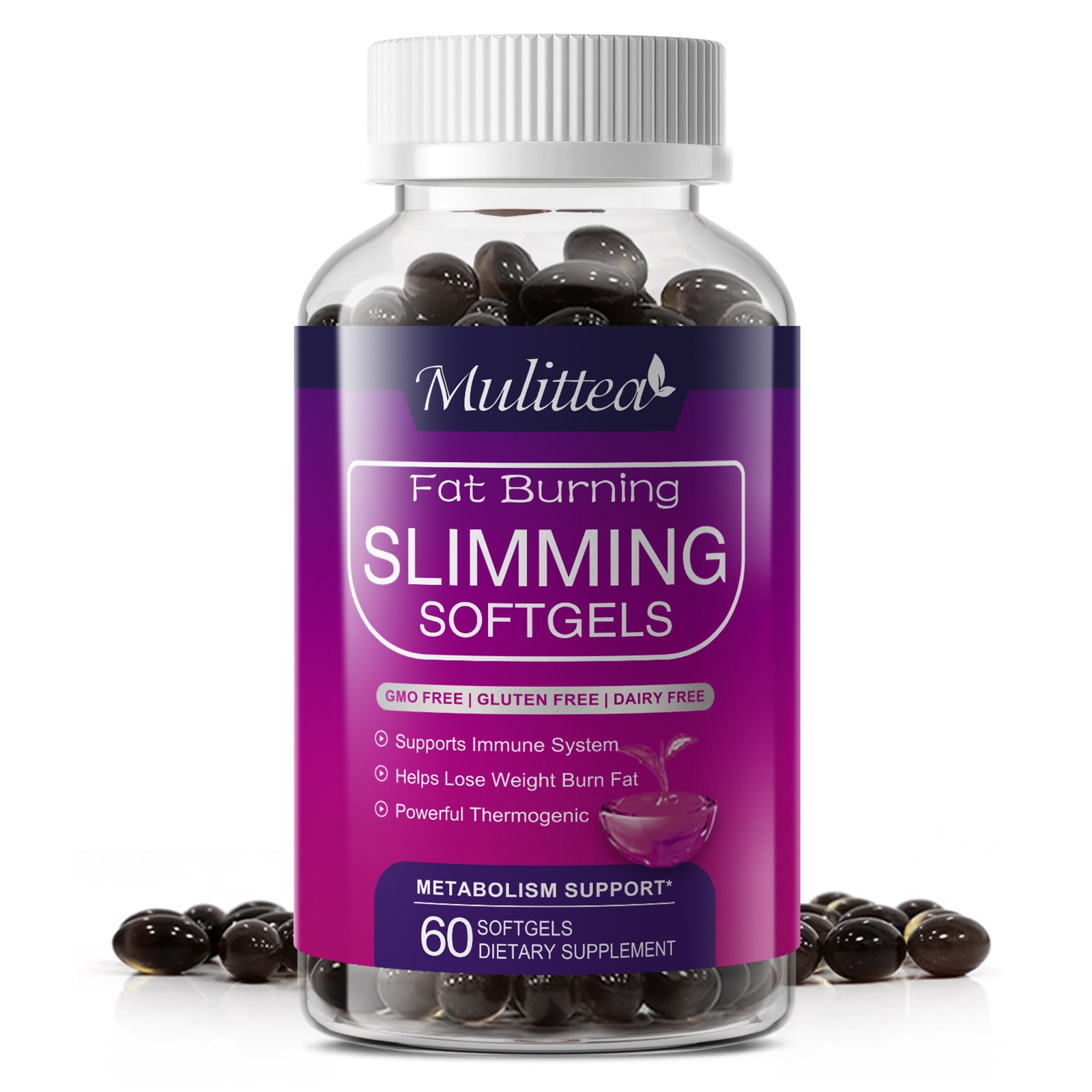 To Lose Weight Fast Appetite Suppressant Slimming Fat Burner 60 capsules Detox