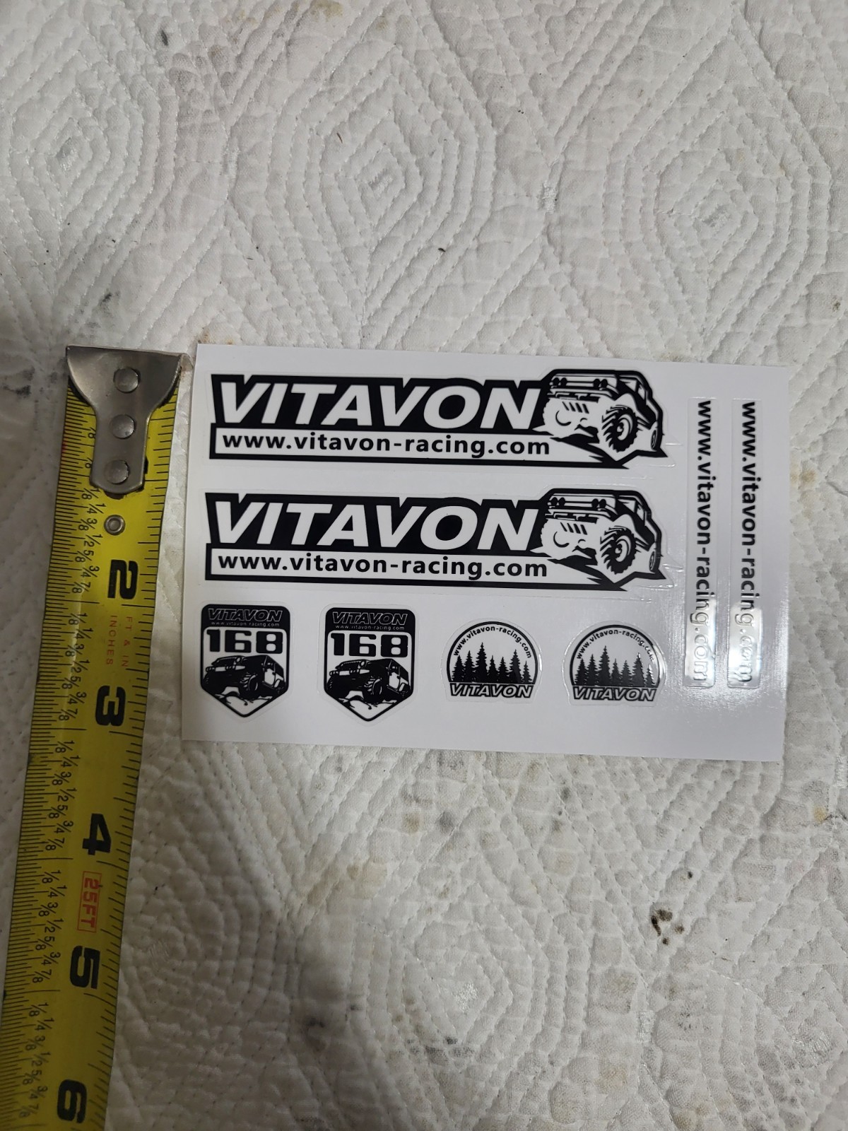Vitavon RC Decal Sheet