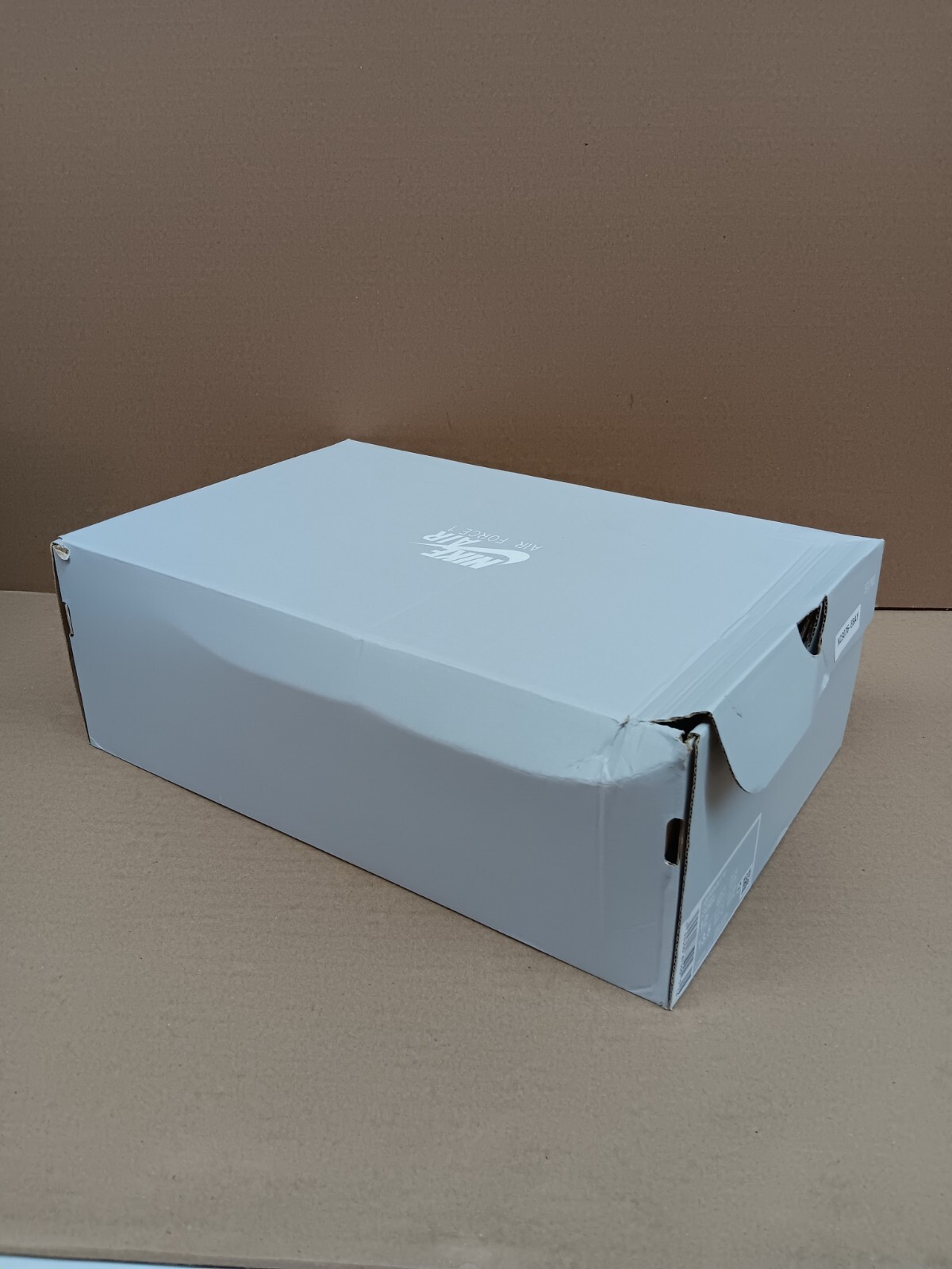 Nike Air Force 1 '07 Low top Triple White Shoe- US Size 12- CW2288-111