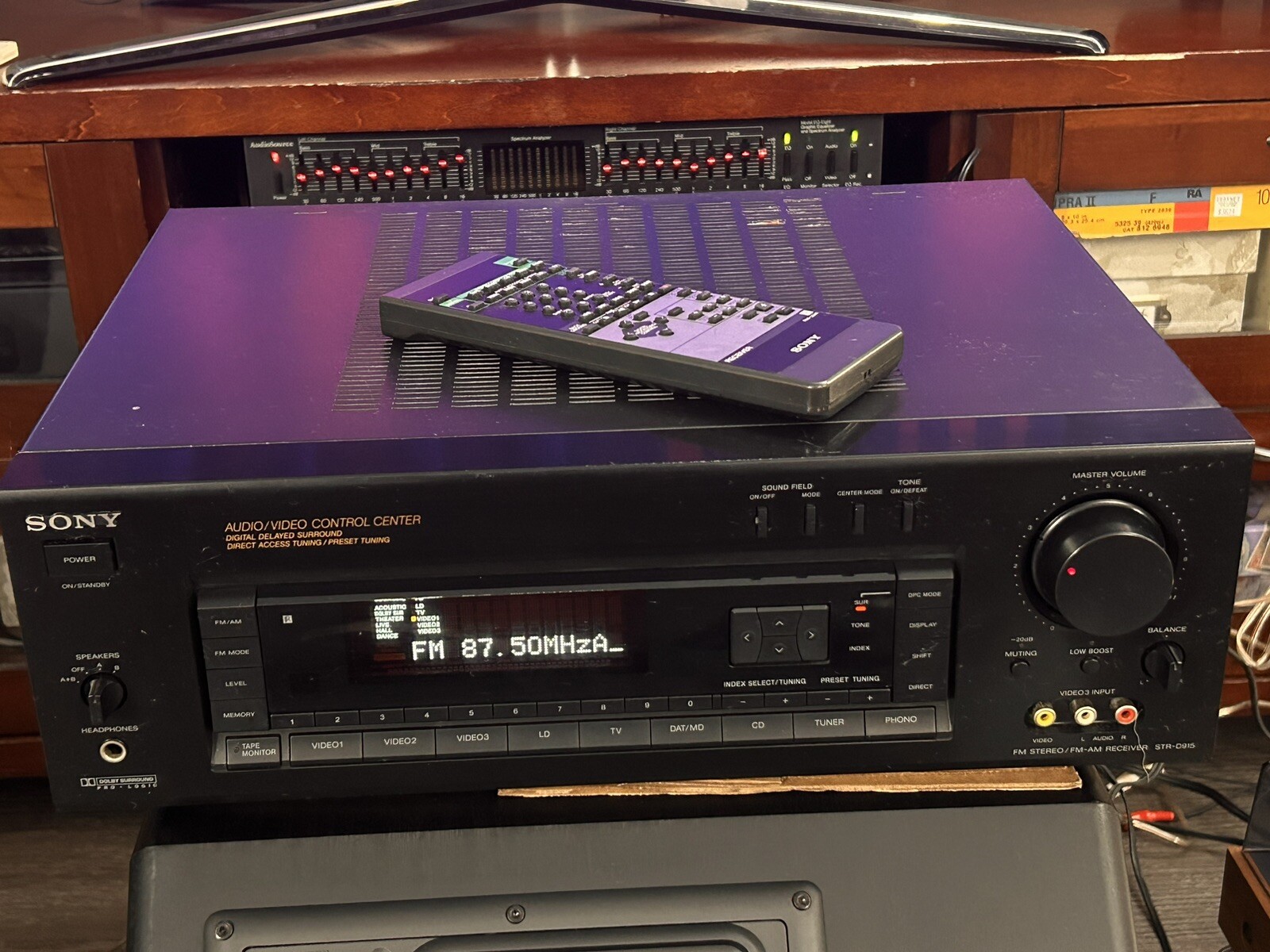Sony STR-D915  Vintage AM-FM Stereo Receiver