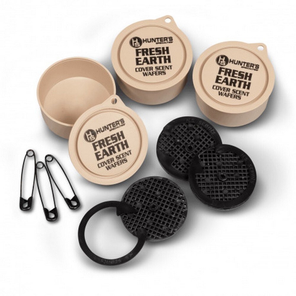 Hunters Specialties Fresh Earth Scent Wafers With Hangers 9 Per Pack - HS-01021
