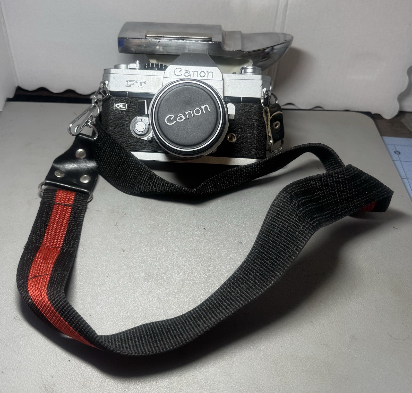 Canon FL QL 35mm SLR Film Camera | FL 50mm f1.8 Lens | Vivitar 28mm f2.5 Wide