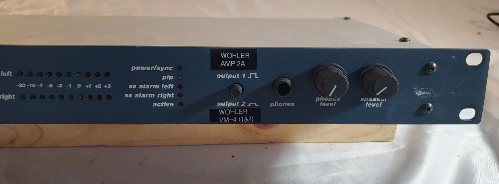 Broadcast Tools SS 8.2 Dual Stereo Audio Switcher Rackmount Untested No PSU ASIS