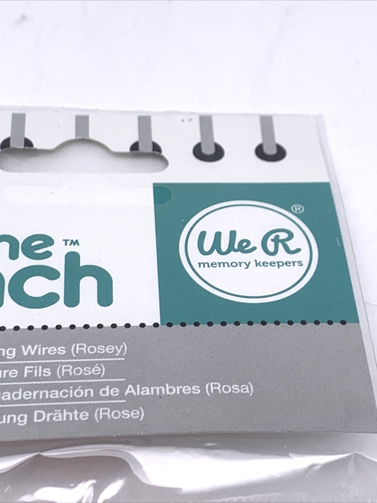 The Cinch Binding Wires .75 inch Rose We are Memory Makers Book Making Scrapbook