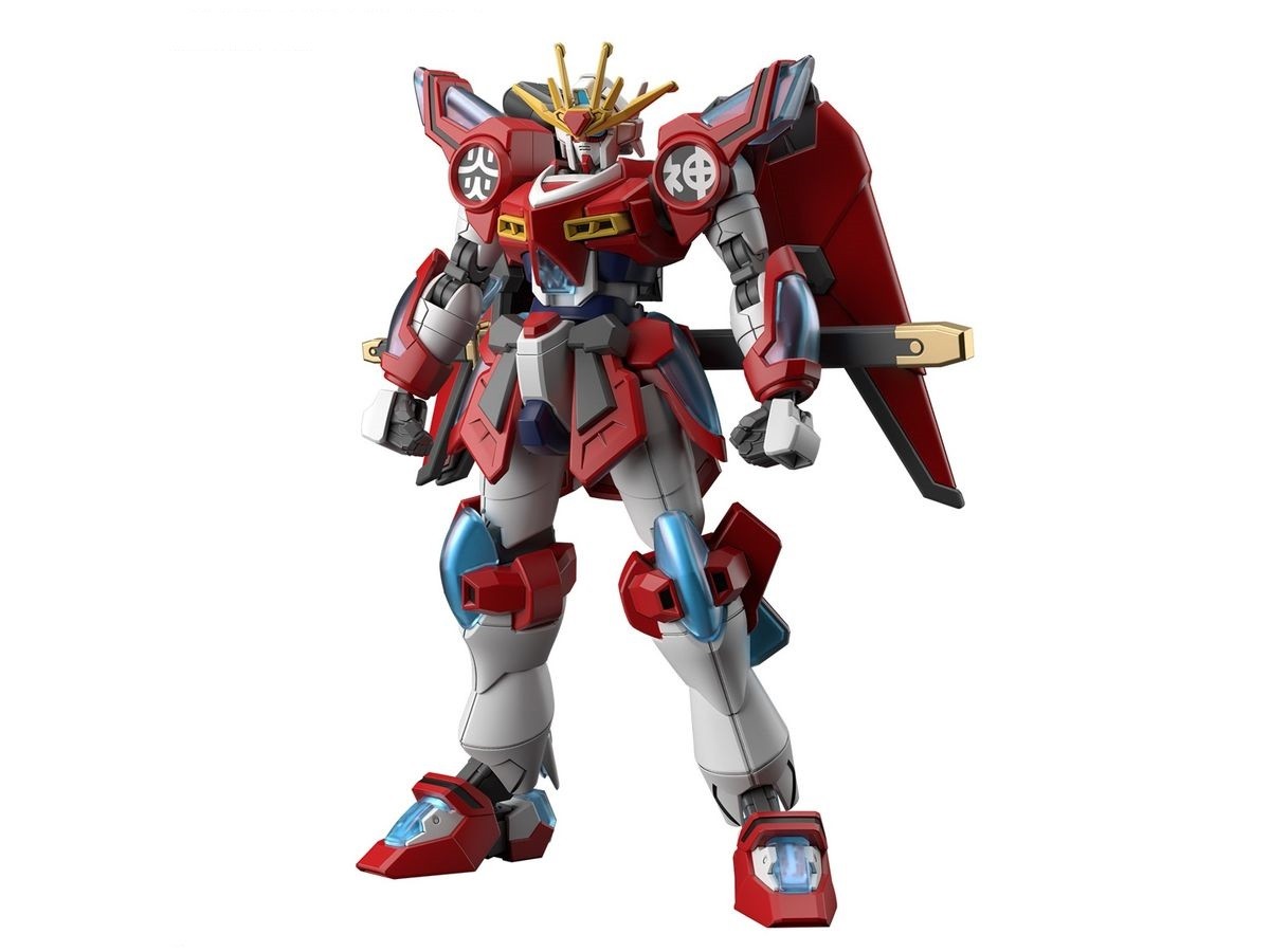 Bandai Hobby Gundam Build Metaverse Shine Burning Gundam HG 1/144 Scale Model Ki