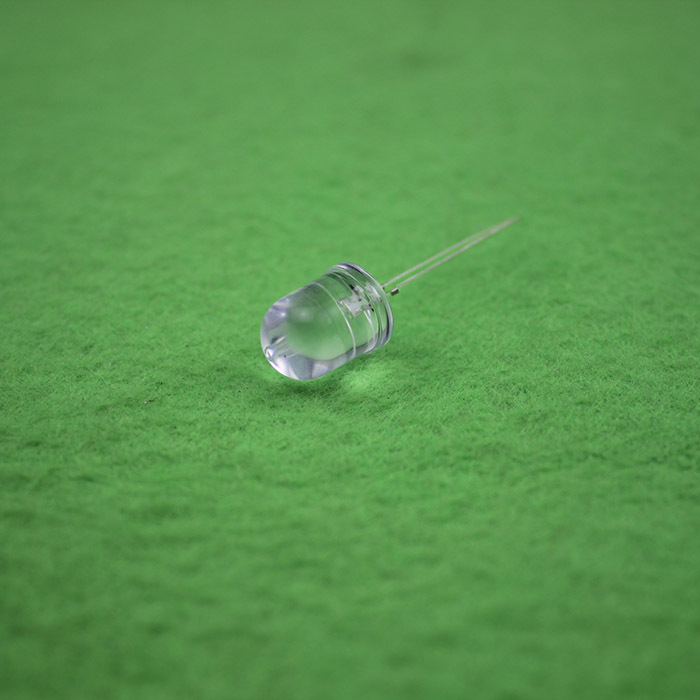 100pcs F10 10mm White Round LED 2pin 14000-20000mcd new S3
