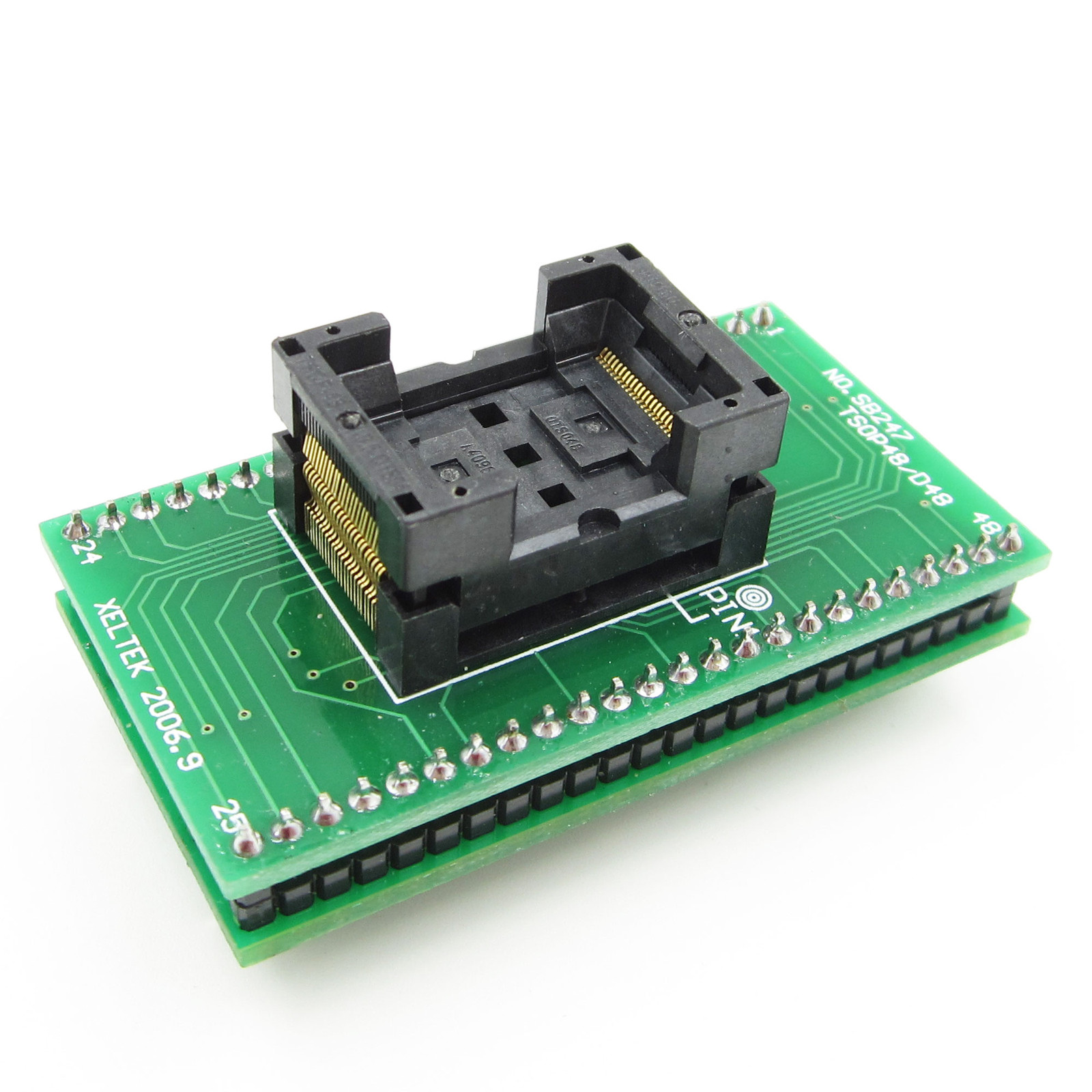 TSOP48 TO DIP 48 SA247 IC Programmer Adapter TSOP 48 Chip Test Socket