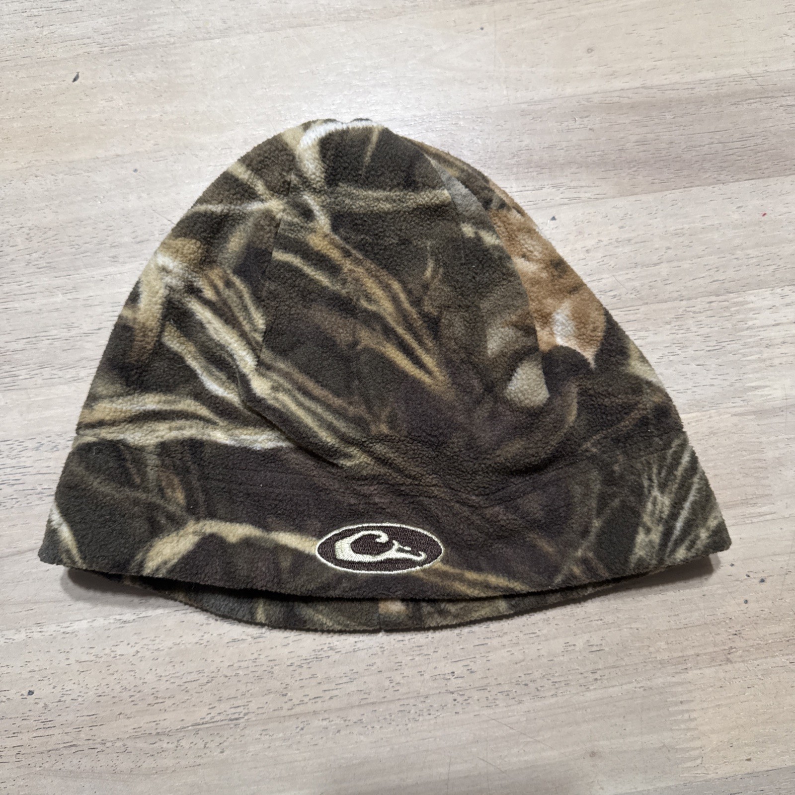 DRAKE WATERFOWL  WINDPROOF CAMO FLEECE BEANIE SKULL CAP OSFA
