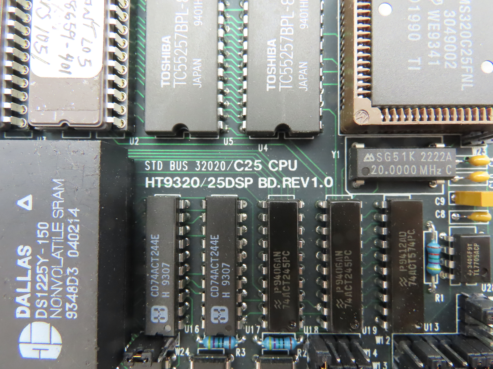 HTECH HT9320/25DSP PLC Circuit Board Module