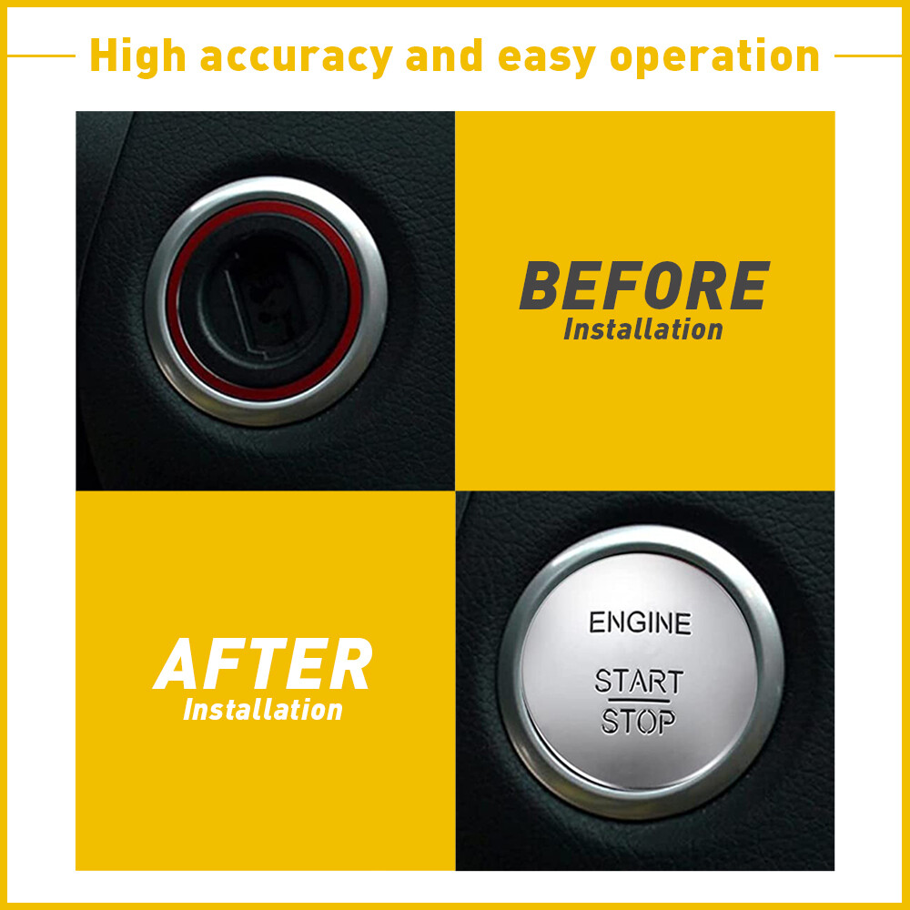 Push To Start Fits Button Benz Mercedes Keyless Go Engine Start Stop Push Button
