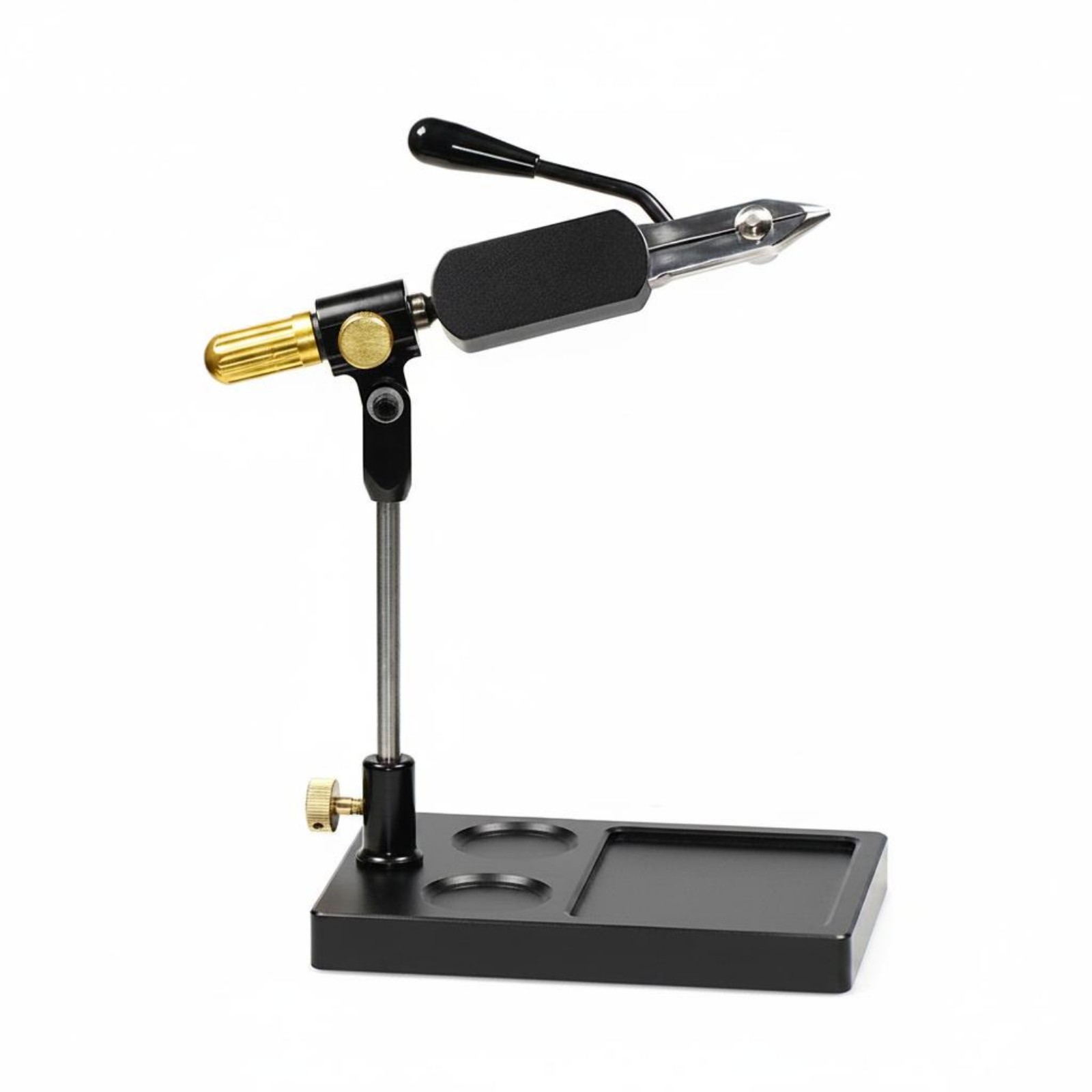 Rotary Fly Tying Vise Adjustable Tension 360 Rotating Fly Tying Clamp Stable