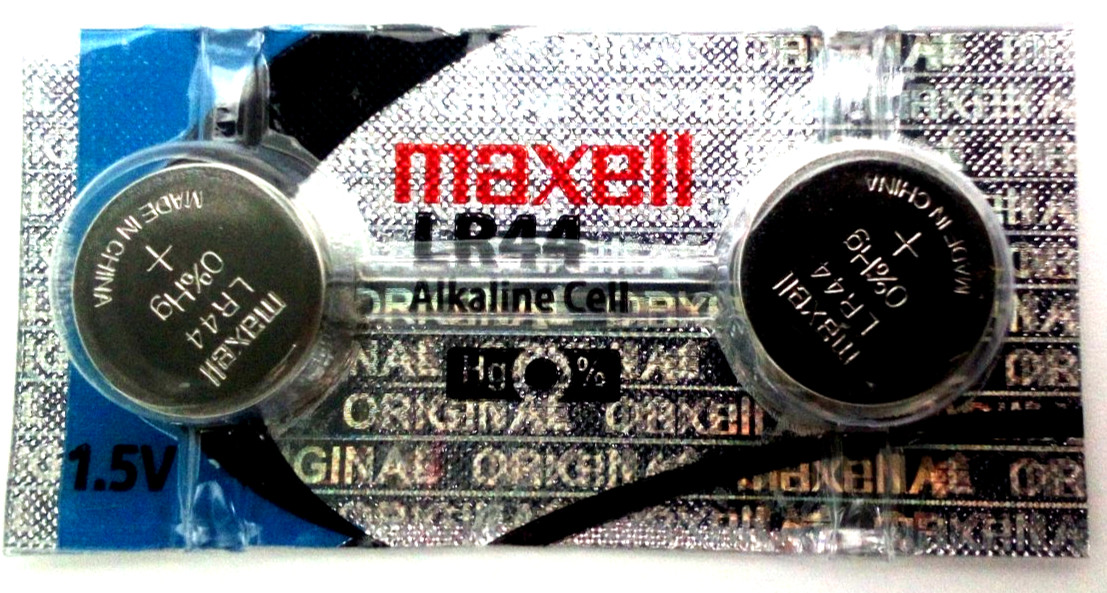 2 Pack Fresh MAXELL A76 LR44 L1154 AG13 357 303 Alkaline Coin BATTERIES 06/28