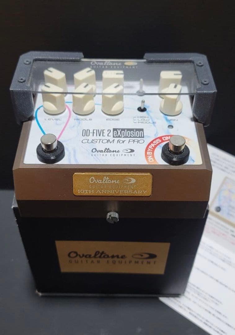 Ovaltone OD-FIVE 2 eXplosion CUSTOM for PRO 2ch Overdrive Guitar Pedal