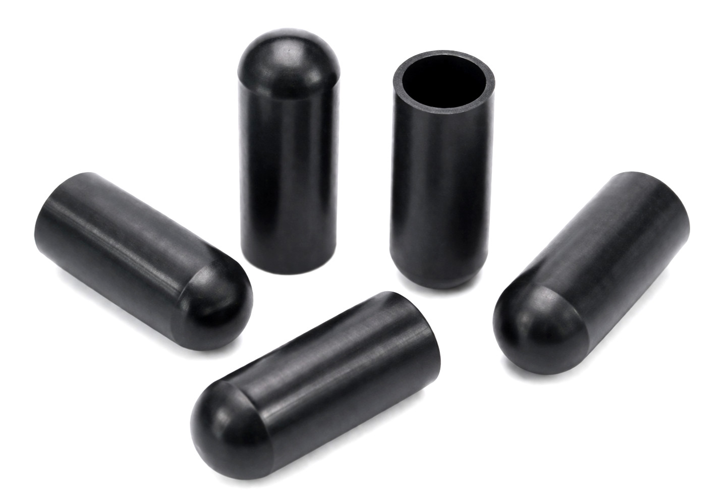 1/2" ID x 1-1/2" Silicone Masking Caps High Temp Powder Coating Plugs Anodizing