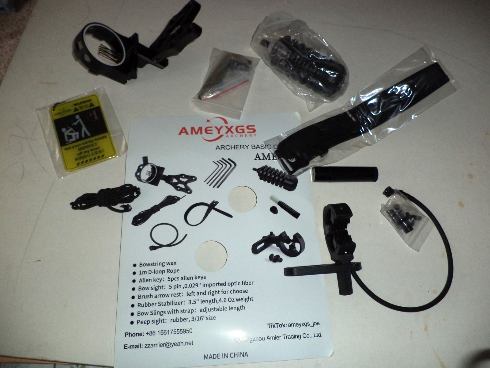 Ameyxgs Archery Basic Combo AME1000