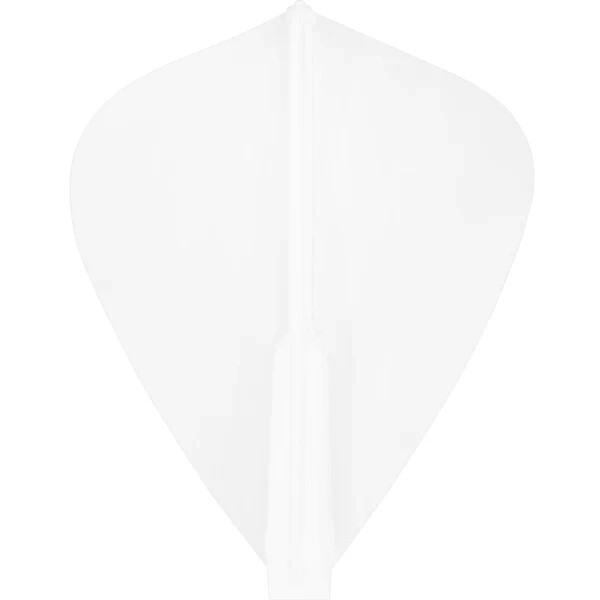 WHITE  COSMO FIT FLIGHTS PACK OF 6 KITE SHAPE