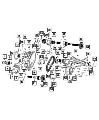 Genuine Mopar 2006-2010 Dodge Ram 1500 Transfer Case Output Seal 5170540AA