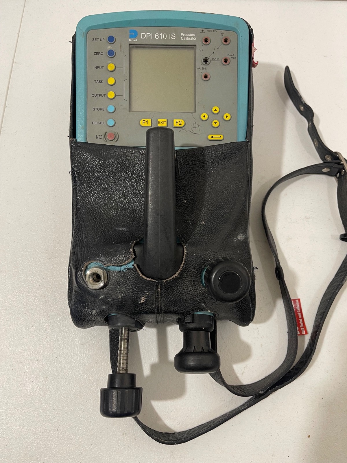 Druck DPI 610 IS Intrinsically Safe Portable Pressure Calibrator 30 psi