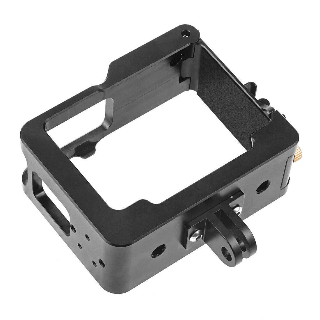 New Camera Cage Case Extend Cold Shoe 1/4 Screw Hole for Insta360 One R